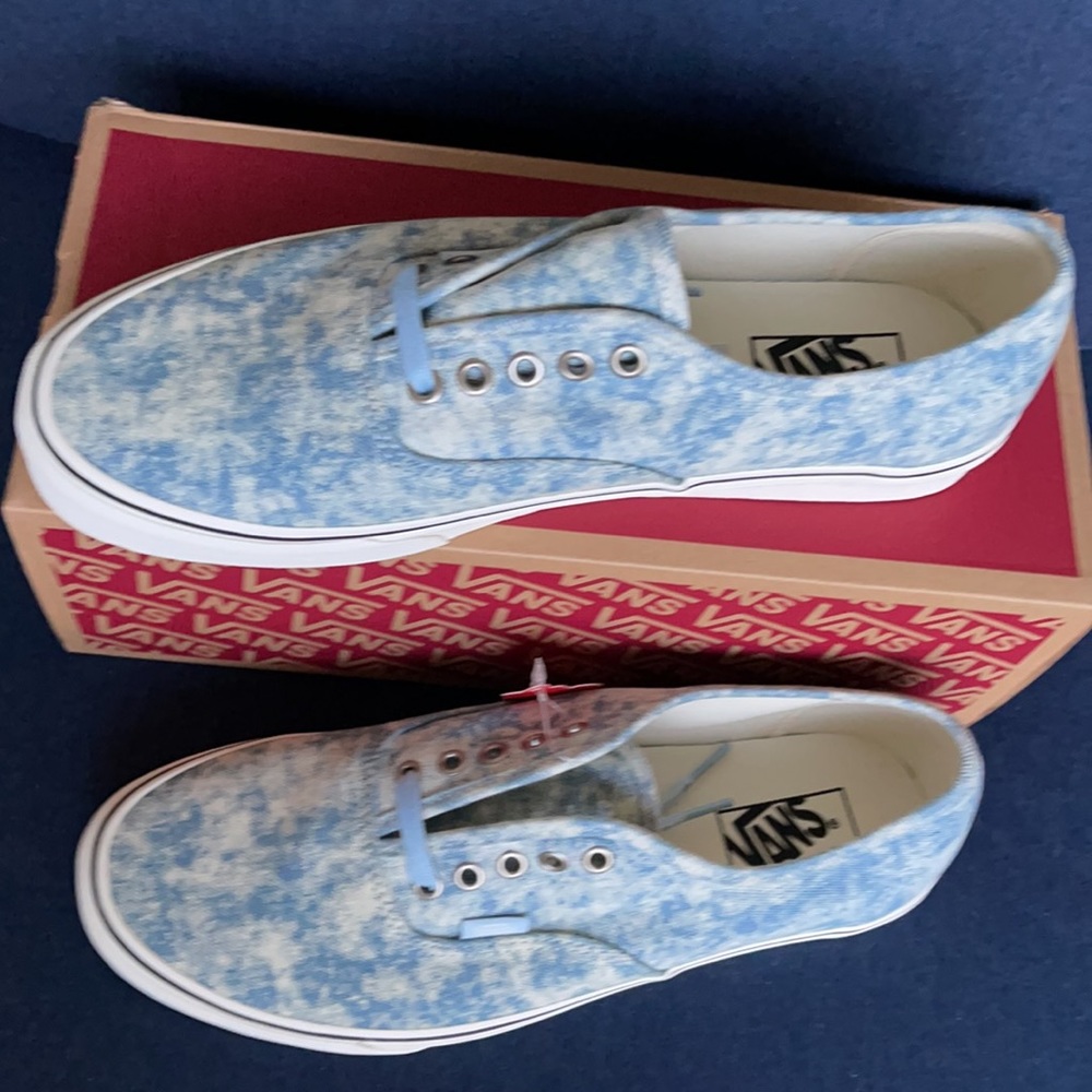 Vans Authentic Denim dstry MENS Winter Sky/Marshmallow - Picture 6 of 16